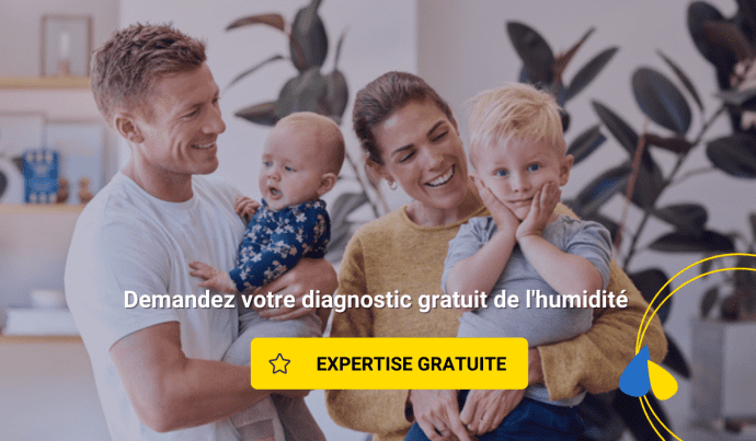 La famille opte pour une analyse d’humidité gratuite de Murprotec 