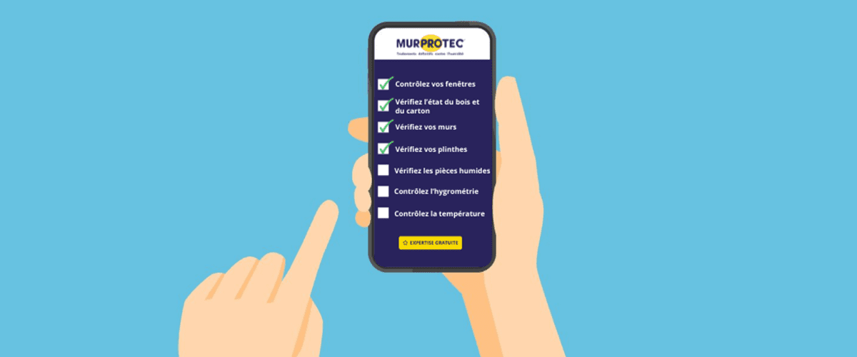 La liste de contrôle Murprotec pour la détection d’humidité
