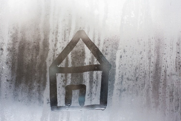 condensation dans une salle de bain